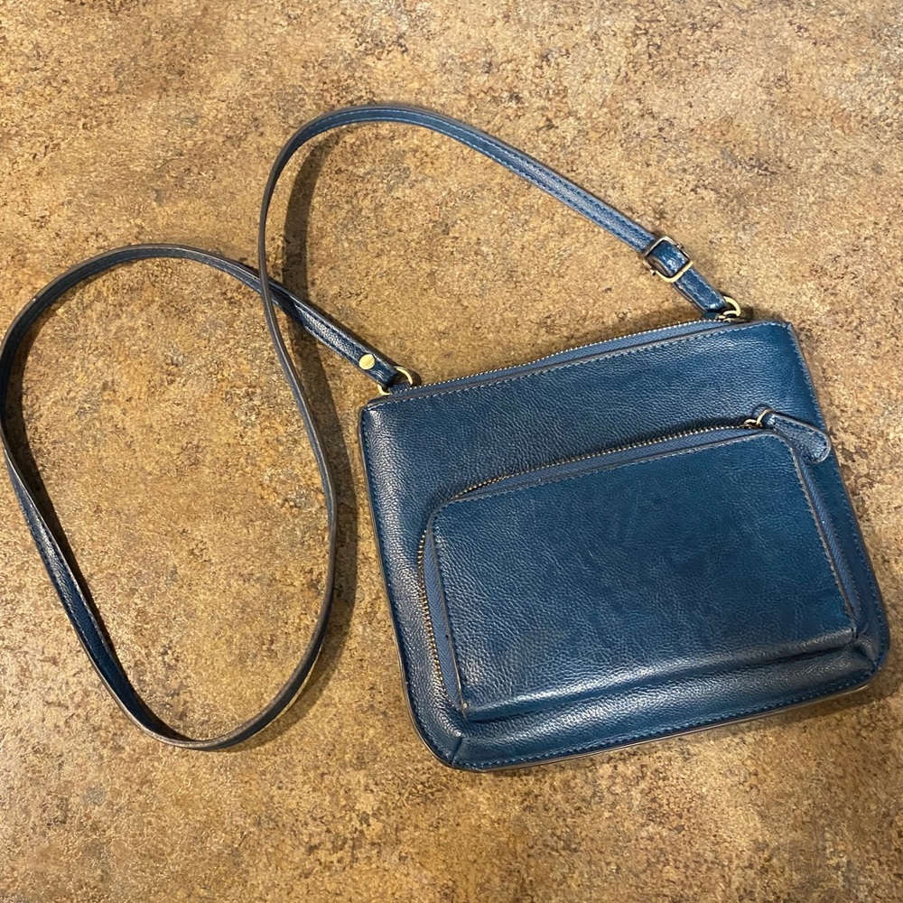 Navy Joy Susan Crossbody Purse